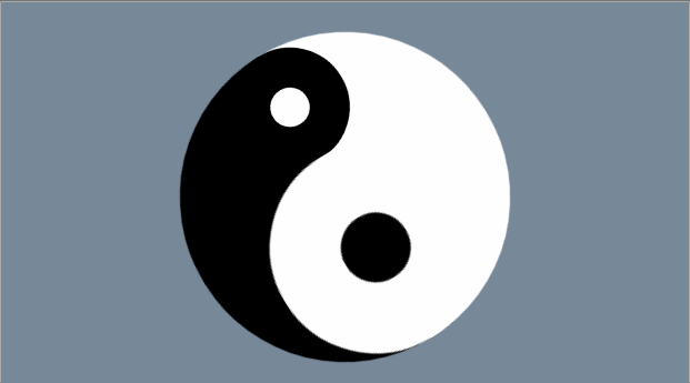 Yin - Yang, Taoizm akımının klasik sembolüdür. Bu sembol, doğada bütün tezatlı güçleri ve onların ahenkli birleşimi simgeler.