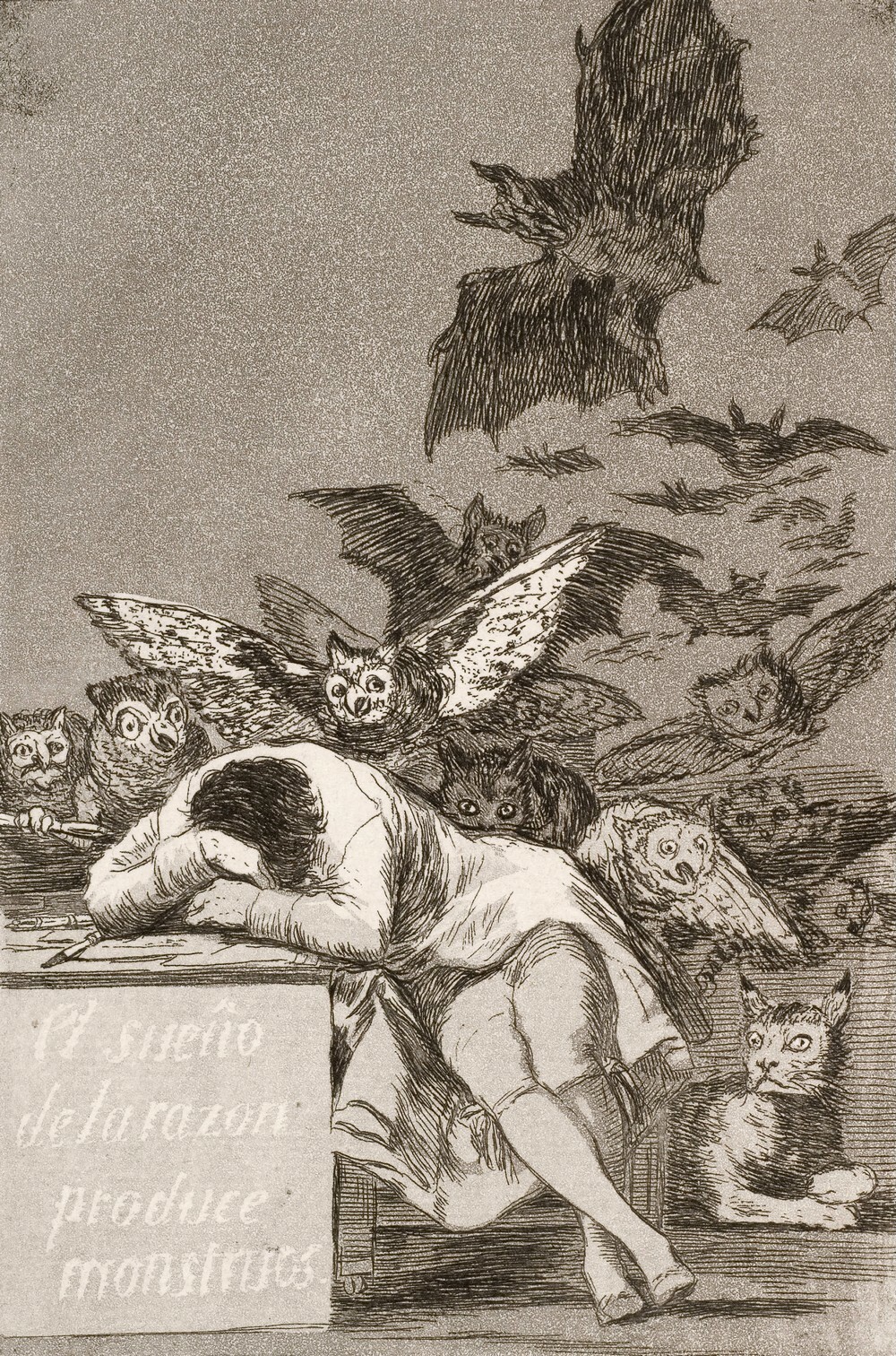 Francisco Goya, insanın budalalığını ve deliliğini anlatan korkunç resimler çiziyordu ve en bilindik çalışmalarından birisine “The Sleep of Reason produces Monsters (Aklın uykusu, canavarlar yaratır)” adını vermişti.